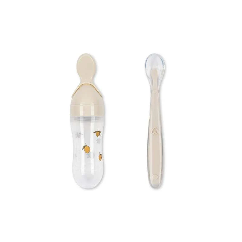 Konges Sløjd Food Feeding Sæt - Lemon Left-Handed Users