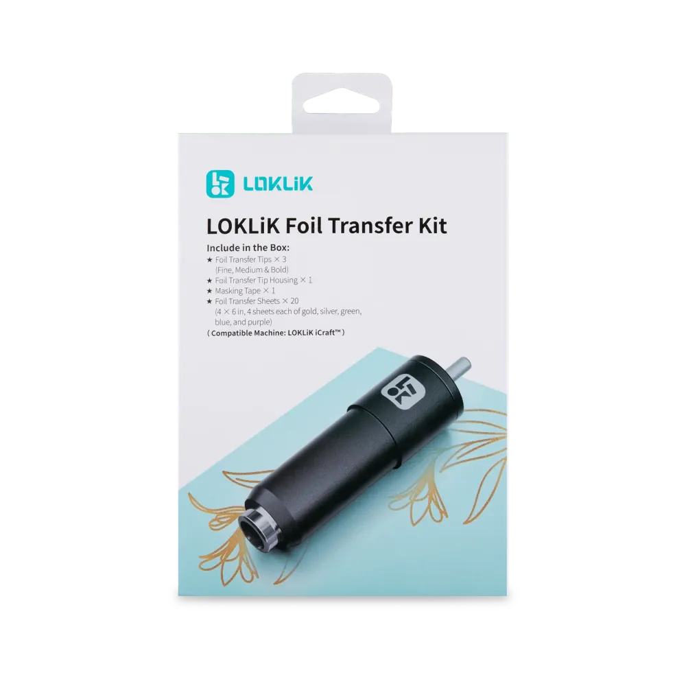 LOKLiK iCraft fólia átvitel készlet