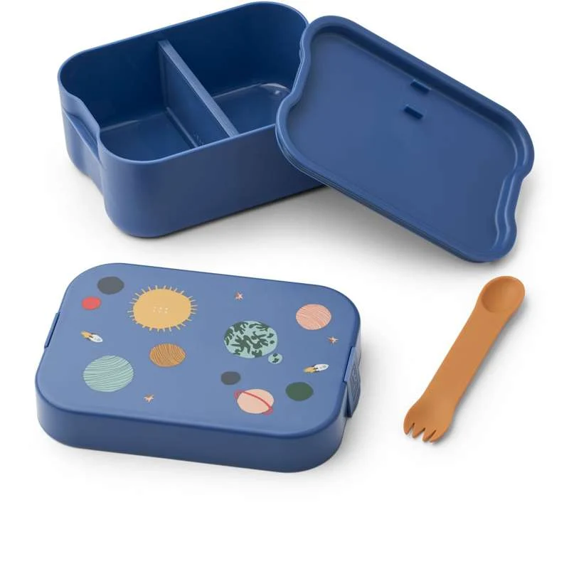 Liewood Kamil Lunchbox - Universe/Classic Navy Cabinet Organization