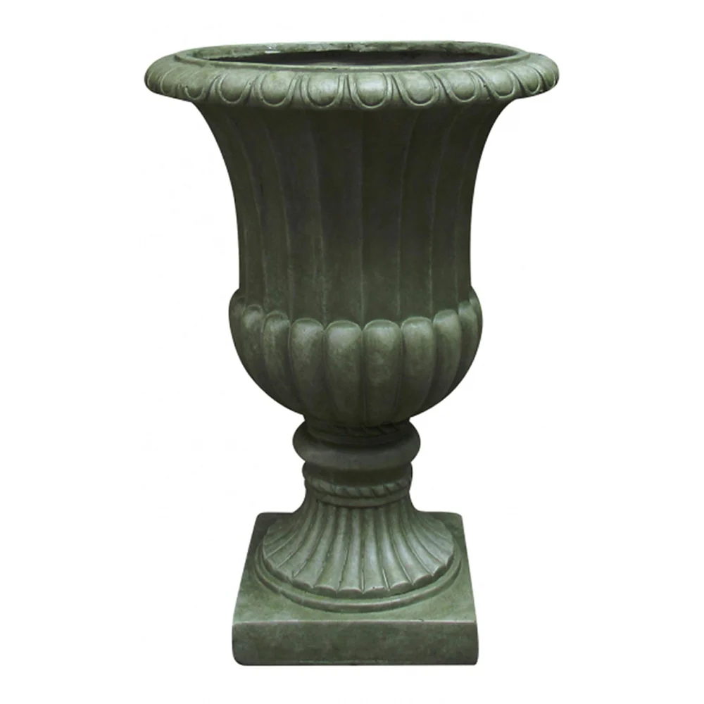 ENGLAND antik zöld kaspó 70 cm