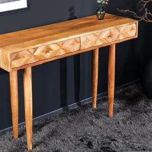 ALPINE barna akácfa íróasztal 100cm