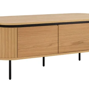 ATELIER barna tölgyfa furnér tv szekrény 120 cm